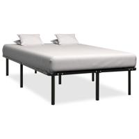 Bedframe metaal zwart 160x200 cm - thumbnail