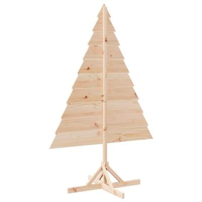 Kerstdecoratie kerstboom 180 cm massief hout Kerstdecoratie kerstboom 180 cm massief hout