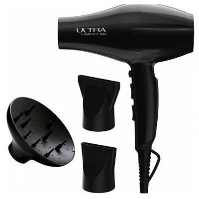 Ga.Ma Ultra Compact ION Hairdryer Black 1St