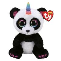 Ty Plush - Beanie Boos - Paris the Panda (Medium) (TY36478) - thumbnail
