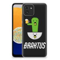 Samsung Galaxy A03 Telefoonhoesje met Naam Braktus - thumbnail