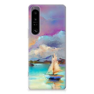 Smartphone hoesje Sony Xperia 1 IV Boat Smartphone hoesje Sony Xperia 1 IV Boat