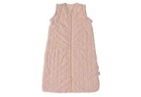 Jollein slaapzak met afritsbare mouw Nijntje - Miffy Jacquard - Wild Rose-110 cm - thumbnail