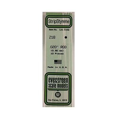 Polystereen Staaf (Ø x l) 0.5 mm x 350 mm 10 stuk(s)
