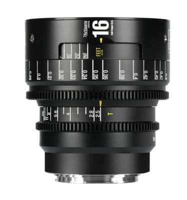 7Artisans INFINTE 16mm T2.5 Full-Frame Zwart - EF-mount
