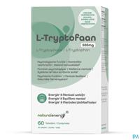 Natural Energy L-Tryptofaan 500mg 60 Tabletten - thumbnail