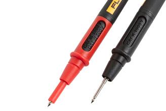 Fluke TL175 Veiligheidsmeetsnoerenset Banaanstekker 4 mm Testpunt 1.50 m Zwart, Rood 1 stuk(s)