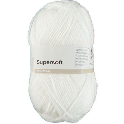 Super soft Breigaren - Wit