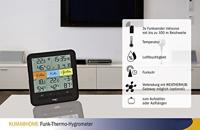 TFA Dostmann Weatherhub SmartHome System Klima@Home 30.3060 IT Draadloze thermo- en hygrometer Zwart - thumbnail