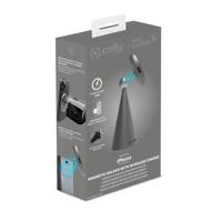 Celly MagStandCharge MagSafe Wireless Charger Holder Grey - thumbnail