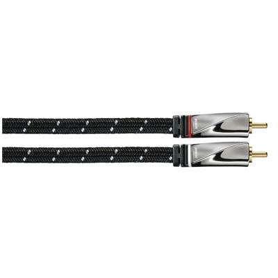 Avinity Audiokabel 2 Cinch-stekkers - 2 Cinch-stekkers Stof Verguld 5 M