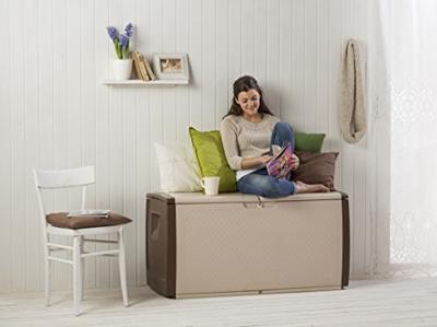 Bama mettitutto container 350l 122x56x63 cm beige/taupe