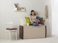 Bama Mettitutto Container 350L 122x56x63 cm Beige/Taupe - thumbnail