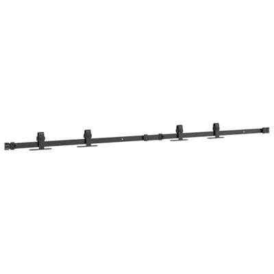VidaXL Ophangset voor schuifdeur 152 cm koolstofstaal VidaXL Ophangset voor schuifdeur 152 cm koolstofstaal