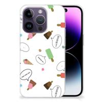 Apple iPhone 14 Pro | Siliconen Case | IJsjes - thumbnail