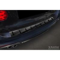 Zwart RVS Bumper beschermer passend voor BMW 3-Serie (F31) Touring (incl. M-Pakket) 2012-2015 & AV254002 - thumbnail