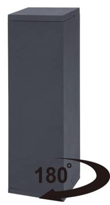 BOLD 10614 Buitenstopcontact 2-voudig Antraciet Zonder kabel