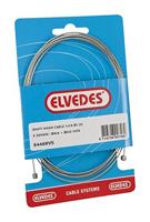 Elvedes schakel binnenkabel 2250mm rvs ø1,25mm n/t-nippel - thumbnail