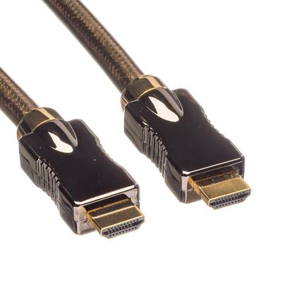 ROLINE HDMI Ultra HD Kabel met Ethernet, M/M, zwart, 1,5 m ROLINE HDMI Ultra HD Kabel met Ethernet, M/M, zwart, 1,5 m