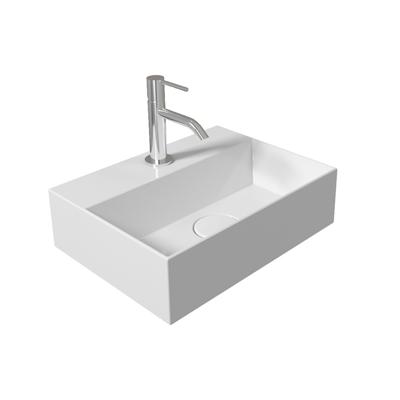 OUTLET Fontein Salenzi Spy 40x30 cm Mat Legergroen (inclusief bijpassende waste)