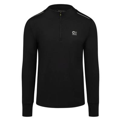 Cruyff Ametrine Trainingstrui 1/4-Zip Zwart