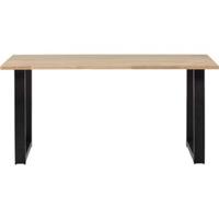 WOOOD Eettafel 'Tablo' met U-poot, 180 x 90cm - thumbnail
