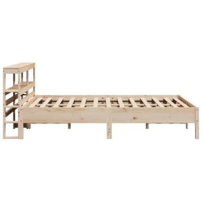 Bedframe zonder matras massief grenenhout 160x200 cm