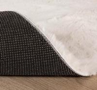 Tapeso Kindervloerkleed schaap - Fluffy wit - 55x80 cm - thumbnail