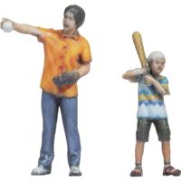 NOCH 10603 H0 Honkbal figuren Geverfd, Staand - thumbnail