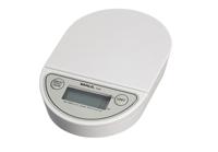 MAUL postweegschaal Oval 2 kg ( /1gr) incl. batterij wit - thumbnail