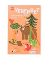 HEMA Waterverf boek bosdieren - thumbnail