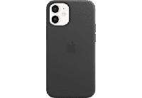 Apple leather case iPhone 12 Mini Black - thumbnail