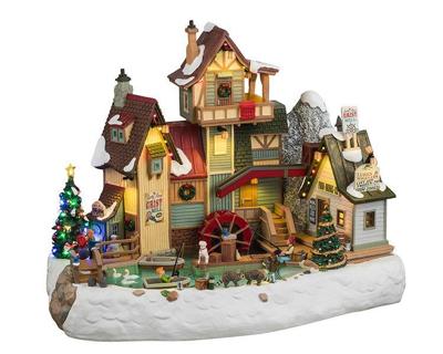 The Rocky River Grist Mill 27x39x31 cm Kerstdorp LEMAX - Lemax The Rocky River Grist Mill 27x39x31 cm Kerstdorp LEMAX - Lemax