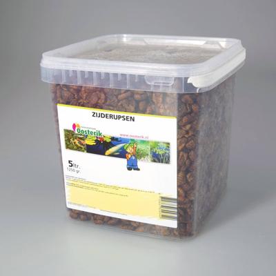 Zijderupsen 10 mm 5 liter voer Suren Collection - Suren collection