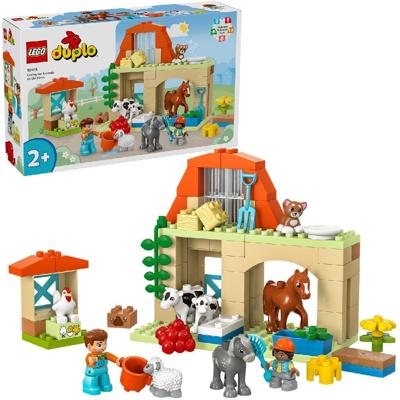 LEGO DUPLO dieren verzorgen op de boerderij 10416