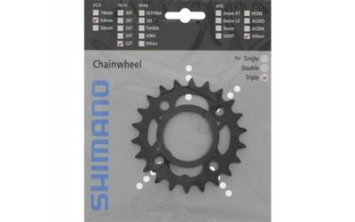 SHIMANO kettingblad "acera fc-m391" chain ring shim.acera fc-m391 26t.64mm,t521