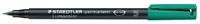 Viltstift staedtler ohp lumo sf 313 perm groen - thumbnail