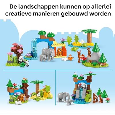 LEGO DUPLO 3-in-1 families van wilde dieren 10446 - thumbnail
