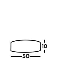 Searchlight PlafondlampDrum Pleat 50cm velvet roze - 23298-3PI - thumbnail