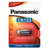 Panasonic CR123, 3 volt Photo Lithium batterij - thumbnail
