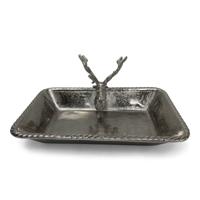 Aluminium Schaal Hert (25 cm) - thumbnail