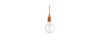 Muuto E27 Hanglamp LED - Licht oranje - thumbnail