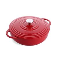 BK Bourgogne lage braadpan 28 cm chili red - thumbnail