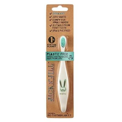 Jack N Jill Bio toothbrush bunny extra soft 1 Stuks