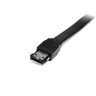 StarTech.com 2m eSATA kabel afgeschermd - st/st - zwart - externe eSATA naar SATA 3.0 6 GB aansluitkabel afgeschermd