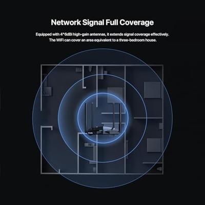 Mercusys AC10 draadloze router Fast Ethernet Dual-band (2.4 GHz / 5 GHz) Wit