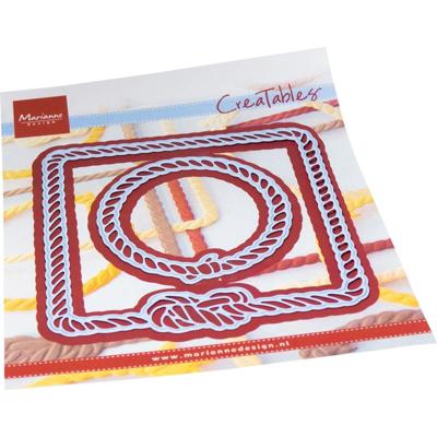Marianne Design • creatable rope frames square & circle