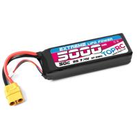 TRC Car Lipo 50c 2S 7.4V 5000mah met XT90 stekker - thumbnail