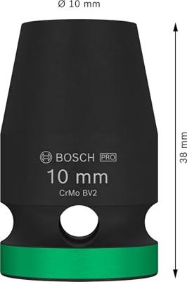 Bosch Accessories 2608003043 2608003043 Zeskant Verwisselbare kop Vierkant