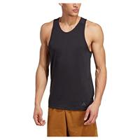 Heren Mouwloos T-shirt Adidas Base Zwart - Maat: M - thumbnail